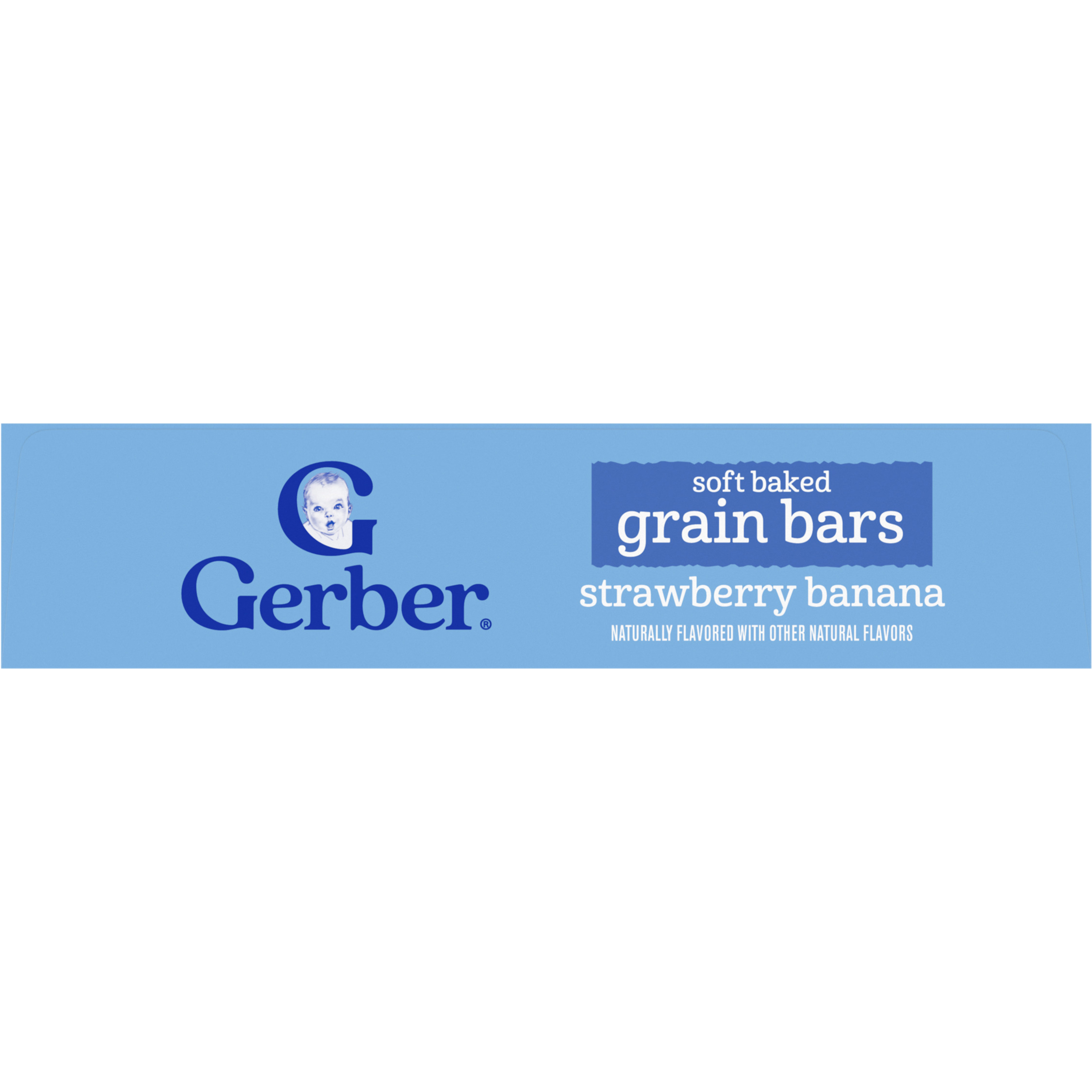 Gerber Strawberry Banana Soft Baked Grain Bars for Toddlers 12 plus Months