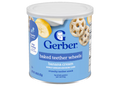 Gerber Banana Cream Teether Wheels snacks for baby Crawler 10+ months