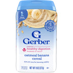 Gerber Oatmeal Banana Probiotic Cereal Sitter 6 plus Months