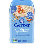 Gerber Multigrain Apple Oatmeal 2ND FOODS Sitter 6 Plus Months