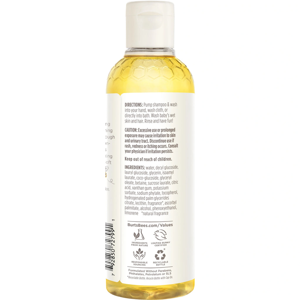 Burt's Bees Baby Original Shampoo & Wash 8 Fl OZ 236.5 ML
