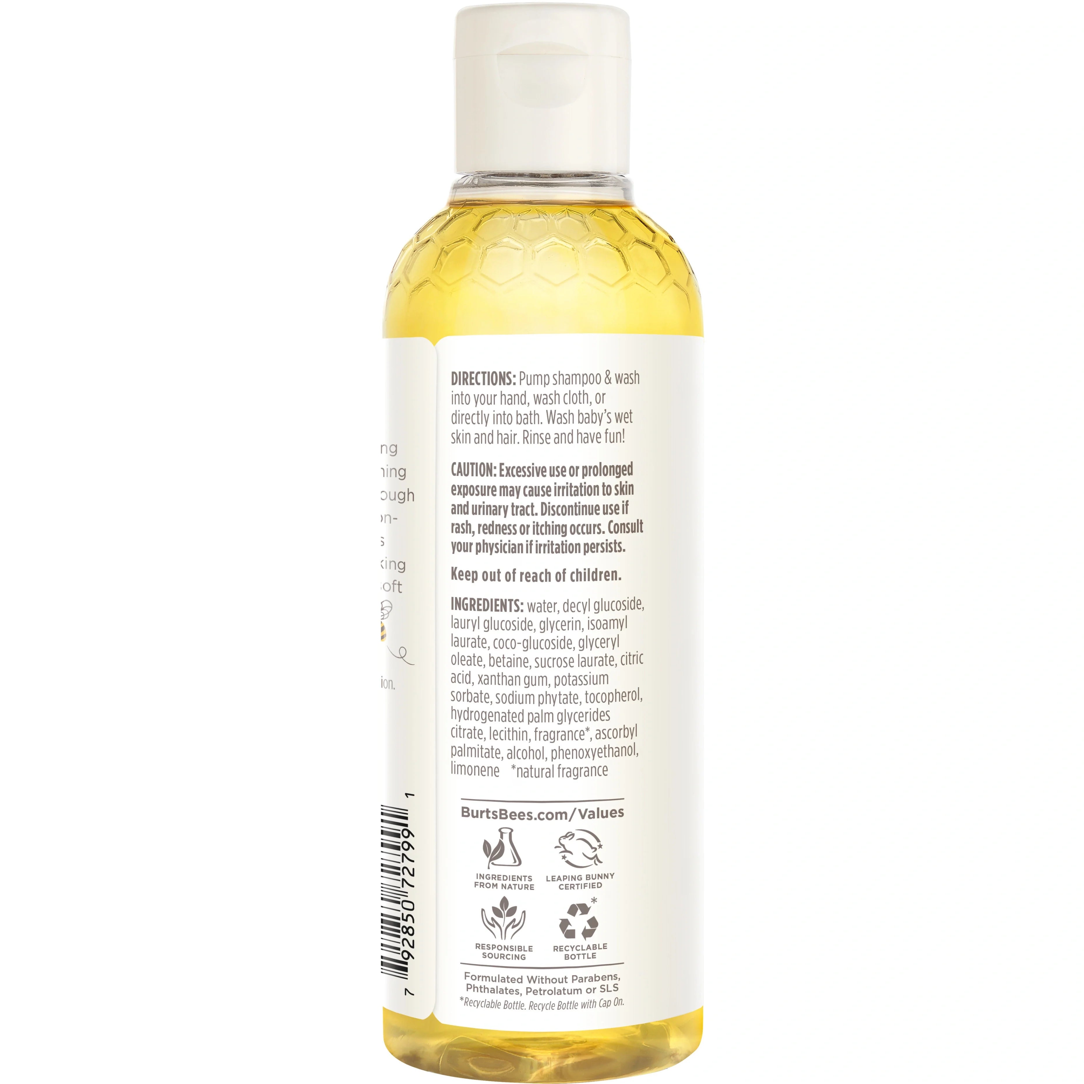 Burt's Bees Baby Original Shampoo & Wash 8 Fl OZ 236.5 ML