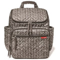 Skip Hop Forma Backpack Diaper Bag Grey Feather