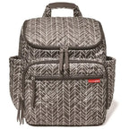 Skip Hop Forma Backpack Diaper Bag Grey Feather