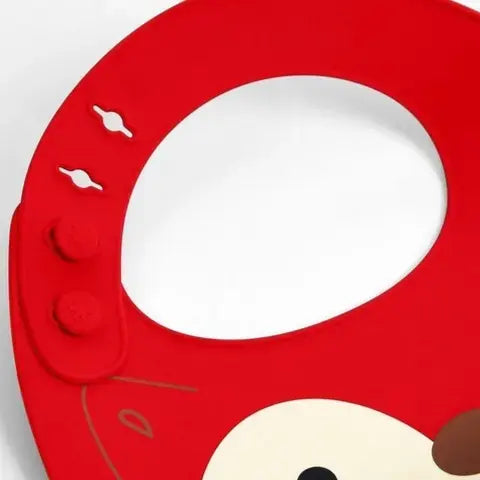 Skip Hop Zoo Fold & Go Silicone Bib (Fox)