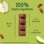 Organix Apple and Date Fruit Bars Chunky 102g 12 Months Plus