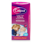 Calpol Sugar Free Infant Suspension Medication, Strawberry Flavour, (100 ml)