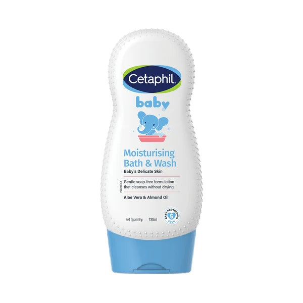 Cetaphil Baby Moisturising Bath And Wash 230ml