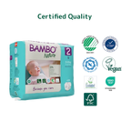 Bambo Nature Diapers Size 2 Small 3 to 6kg 30 Count