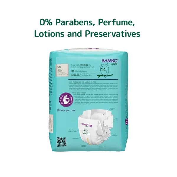 Bambo Nature Diapers Size 6 Xxl 16 Plus kg 20 Count