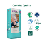 Bambo Nature Diapers Size 3 Medium 4 to 8 kg 52 Count