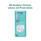 Bambo Nature Diapers Size 4 Large 7 to 14 kg 48 Count