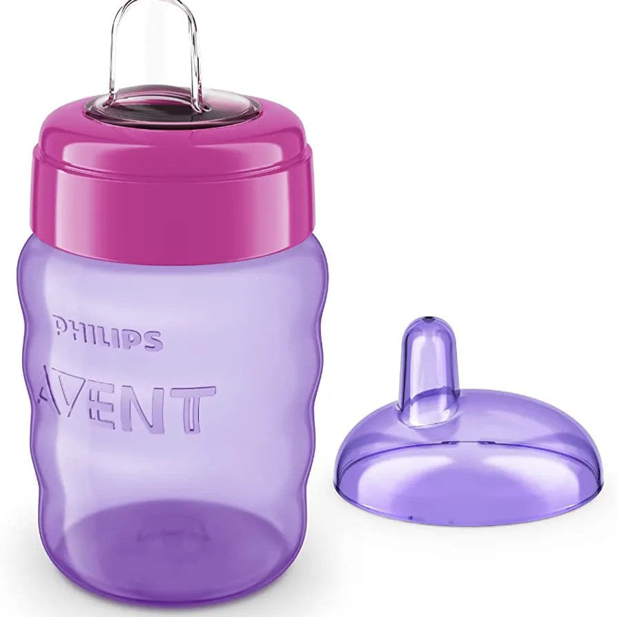 Philips Avent Silicone Classic Spout Cup Green Blue 260ml