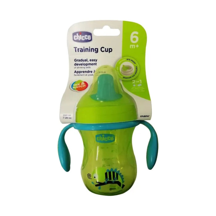 Chicco Training Cup With Semi Soft Spout 200 ml Colour and Print May Vary