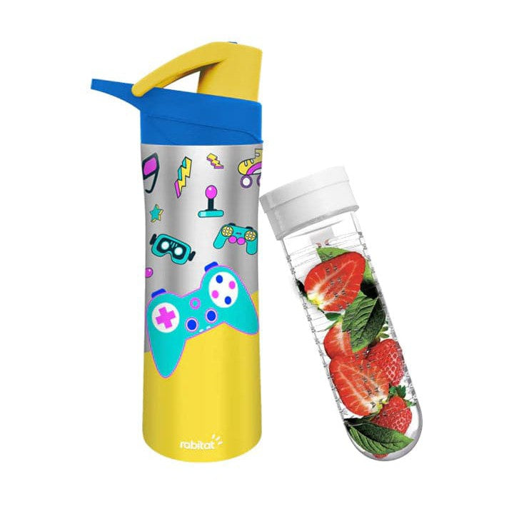 Rabitat Mad Eye Nutrilock Insulated Steel Bottle Red 550ml