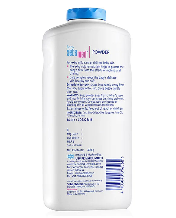 Sebamed Baby Powder 400g