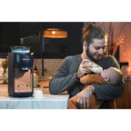 Beaba Milkeo Plus Automatic Baby Bottle Maker &amp; Formula Dispenser Night Blue