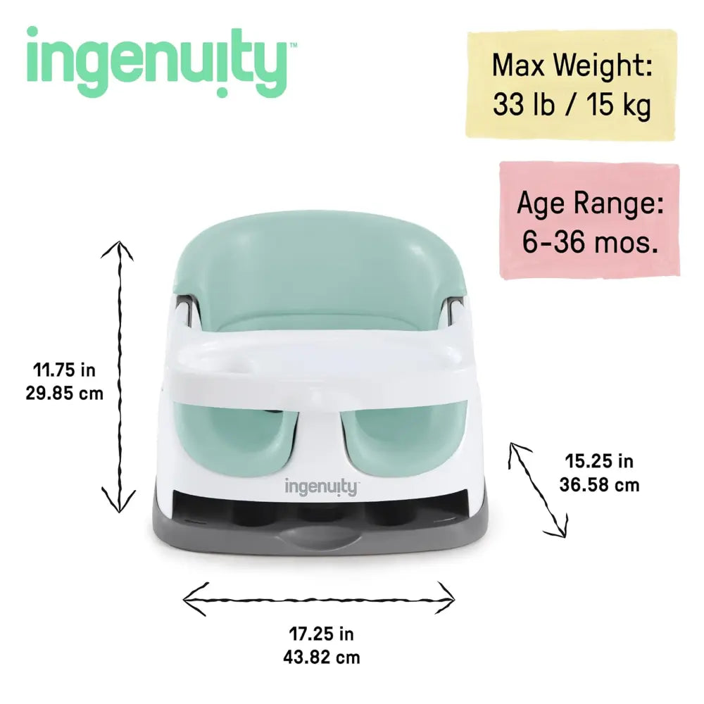 Ingenuity 2-in-1 Baby Booster Seat Mist