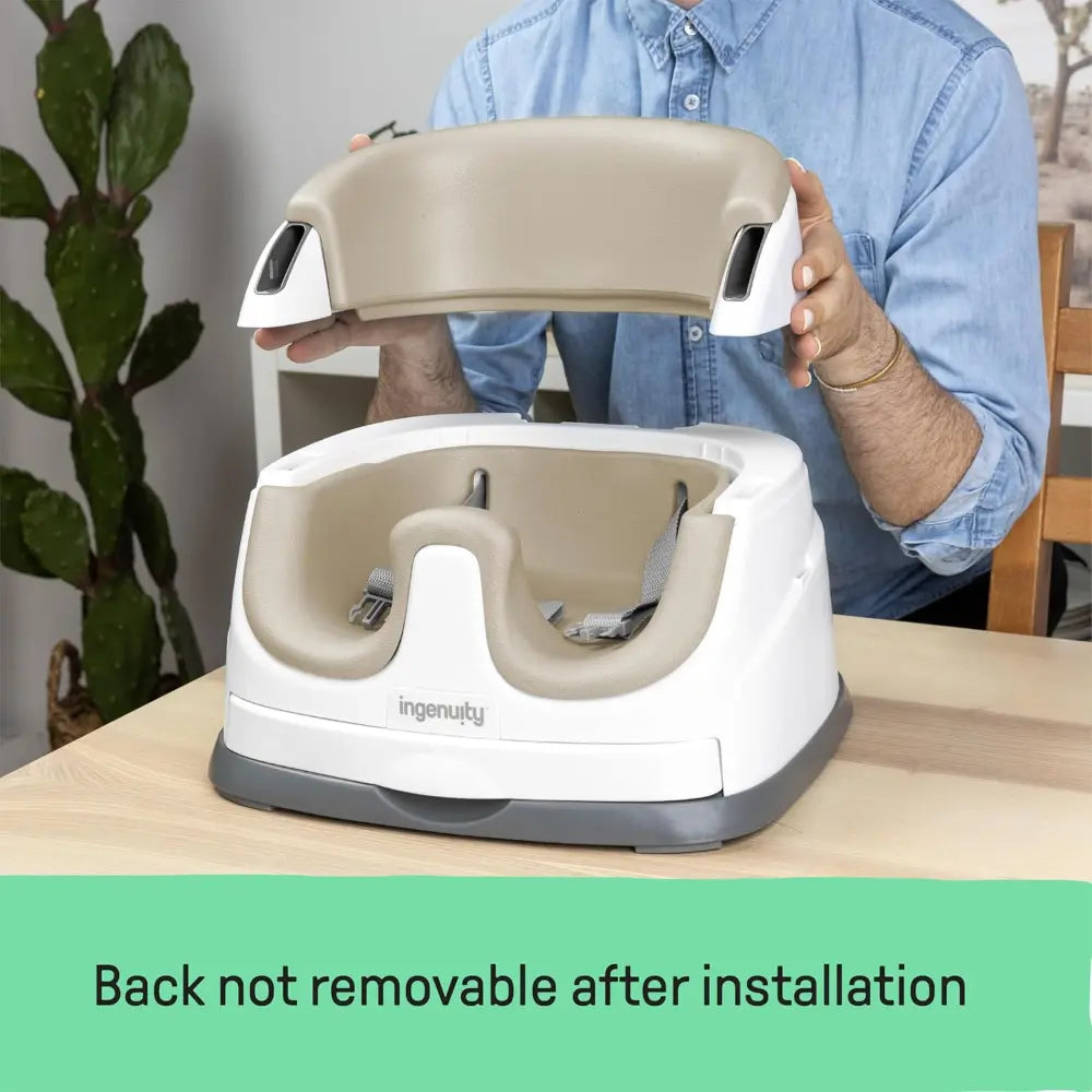 Ingenuity 2-in-1 Baby Booster Seat Cashmere