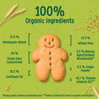 Organix Gingerbread Biscuits 12 Plus Months