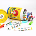 Jar Melo Special Round Tip Washable Markers  24 Pcs