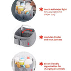 Skip Hop Light Up Diaper Caddy Oat 1 Count Pack of 1