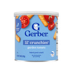 Gerber Lil’ Crunchies® Garden Tomato snacks for baby Crawler 8+ months