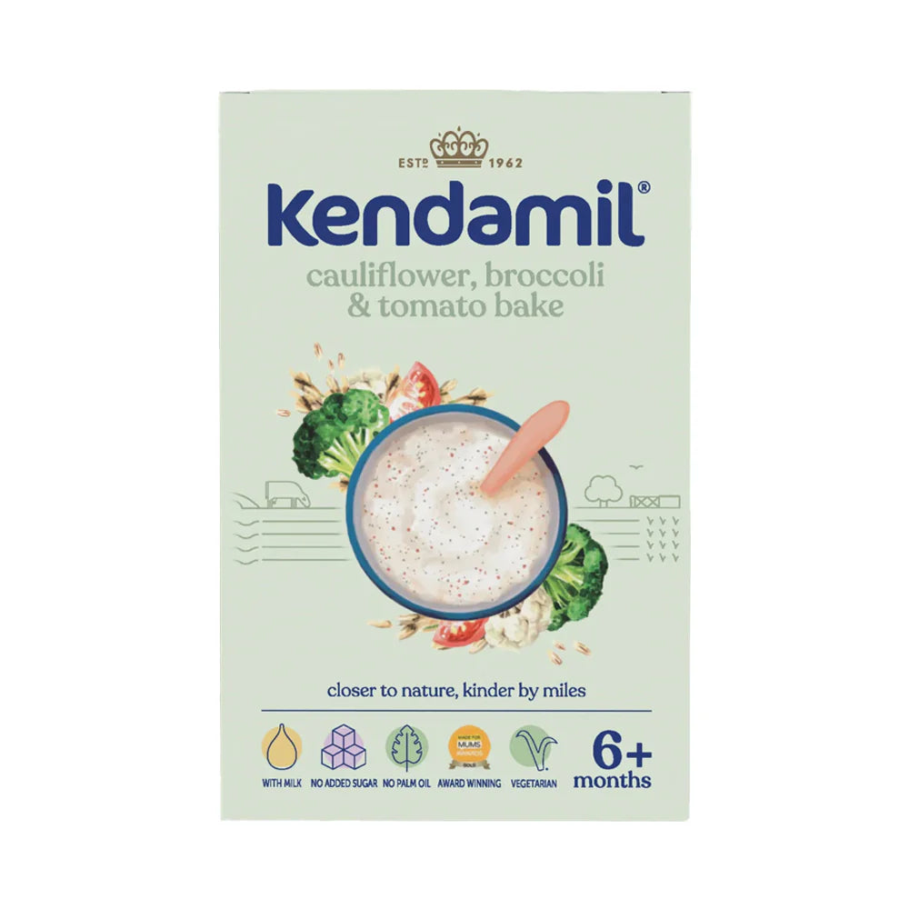 Kendamil Baby Cereal Cauliflower Broccoli Tomato 6 Months