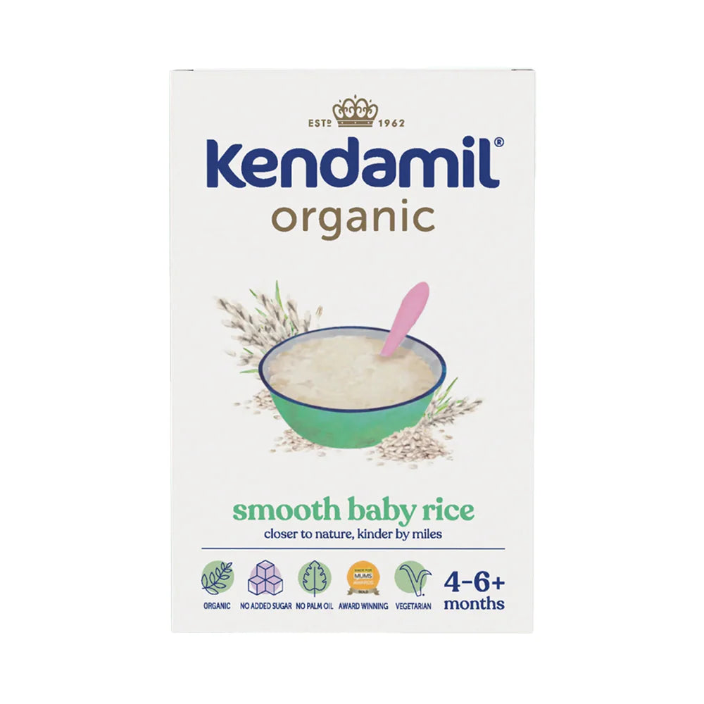 Kendamil Organic Baby Rice Smoothy 4 to 6 Months 120g