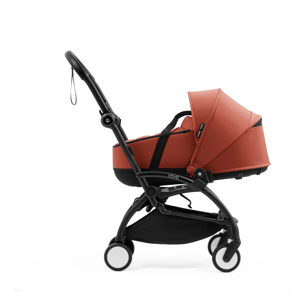 Stokke YOYO 5 Complete Stroller with Bassinet - Berry