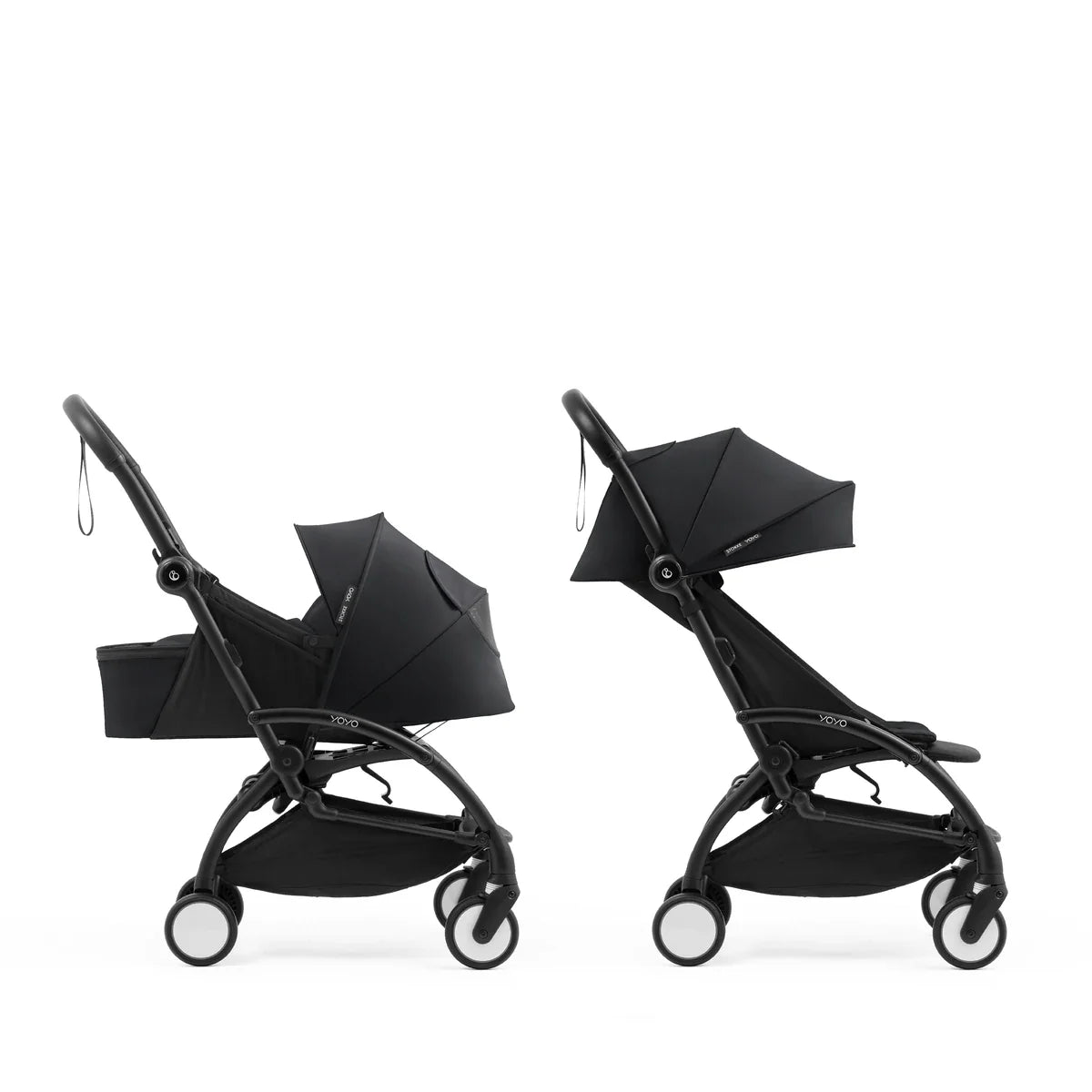 Stokke YOYO 5 Complete Stroller with Newborn Pack -Black