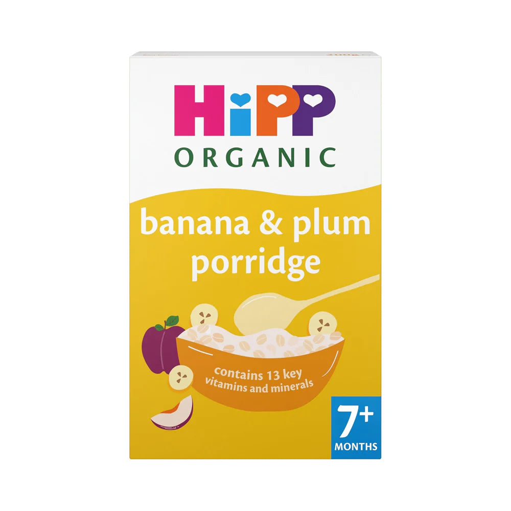 HiPP Organic Baby Cereal Banana Plum Porridge 200g