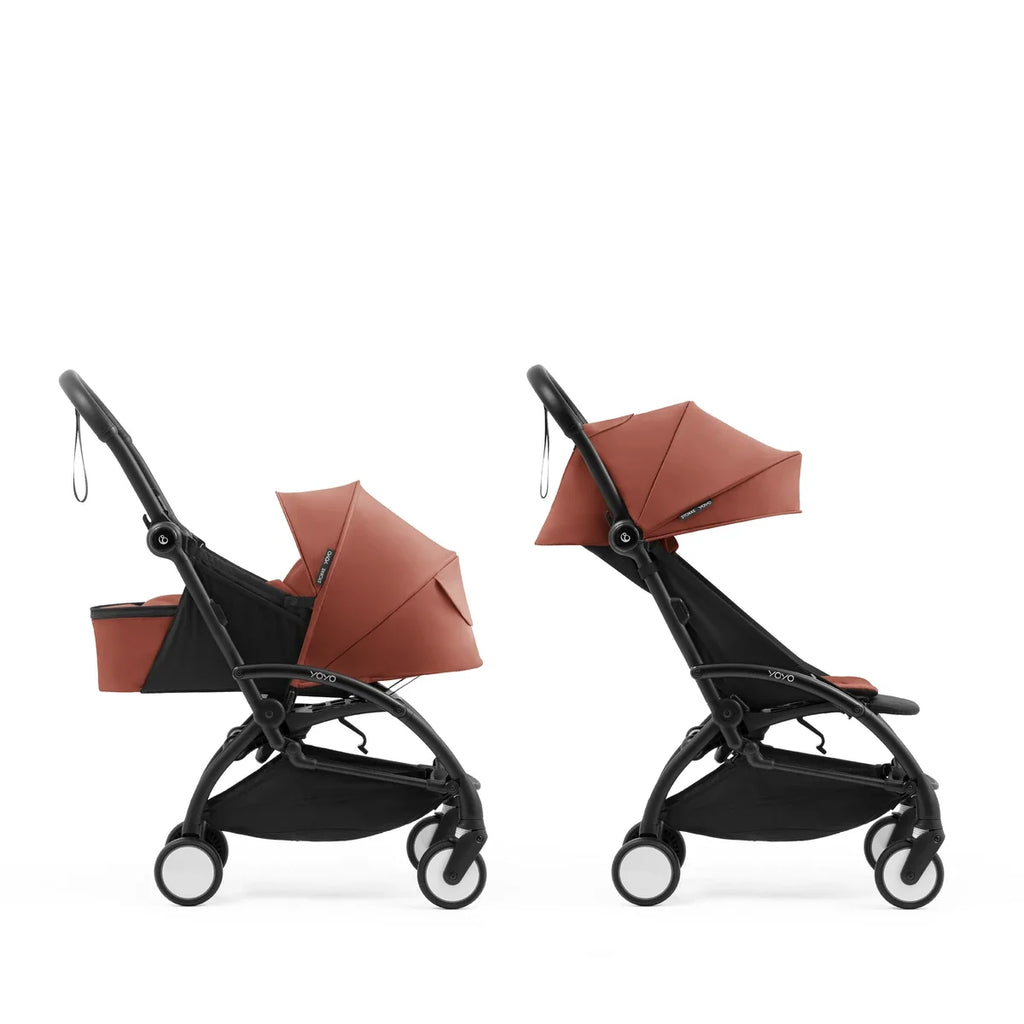 Stokke YOYO 5 Complete Stroller with Newborn Pack - Berry