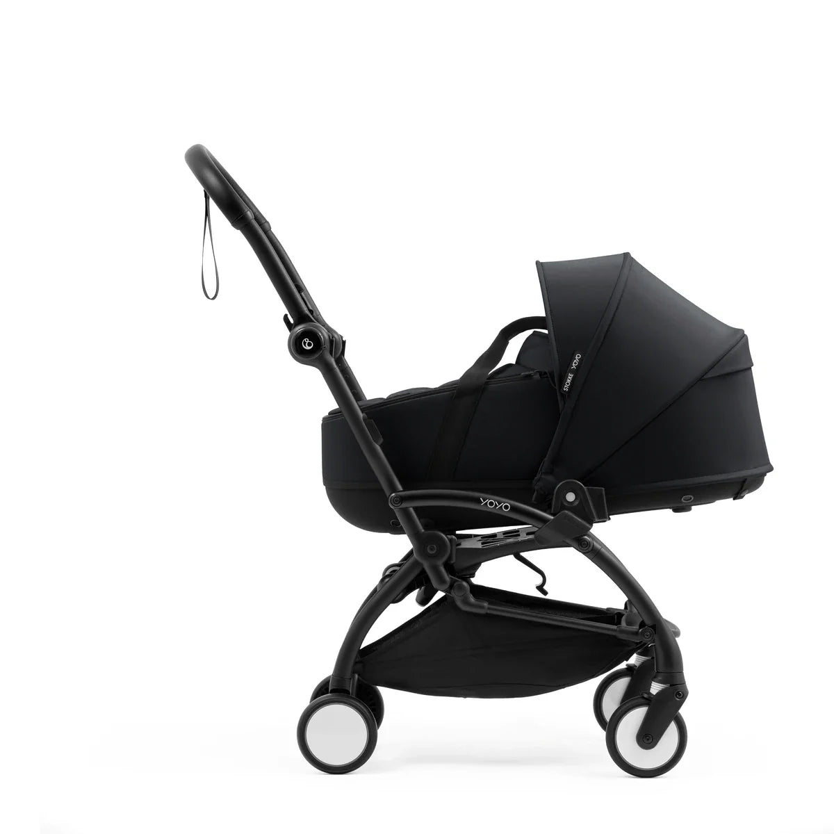 Stokke YOYO 5 Complete Stroller with Bassinet - Black