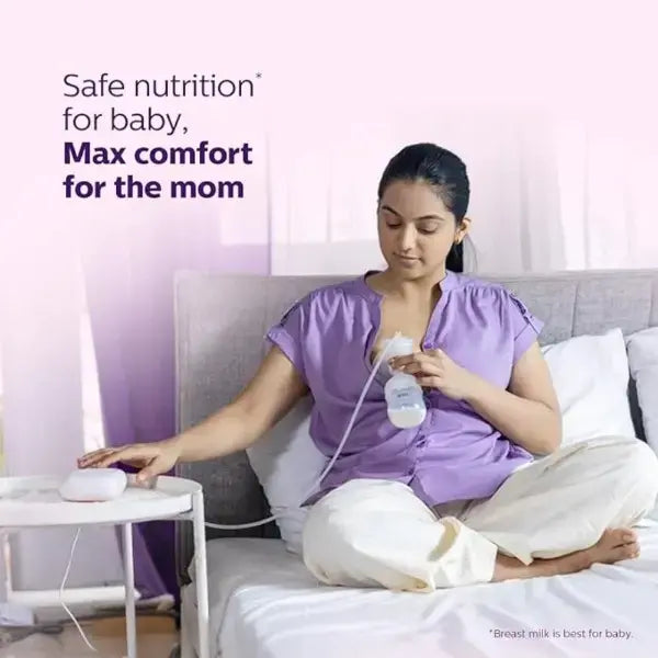 Avent Electric Single Breast Pump Natural Motion Technology Adaptable to 99