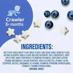 Gerber Grain Grow Puffs Blueberry 42g 8 Months and above Snacks for crawling Baby