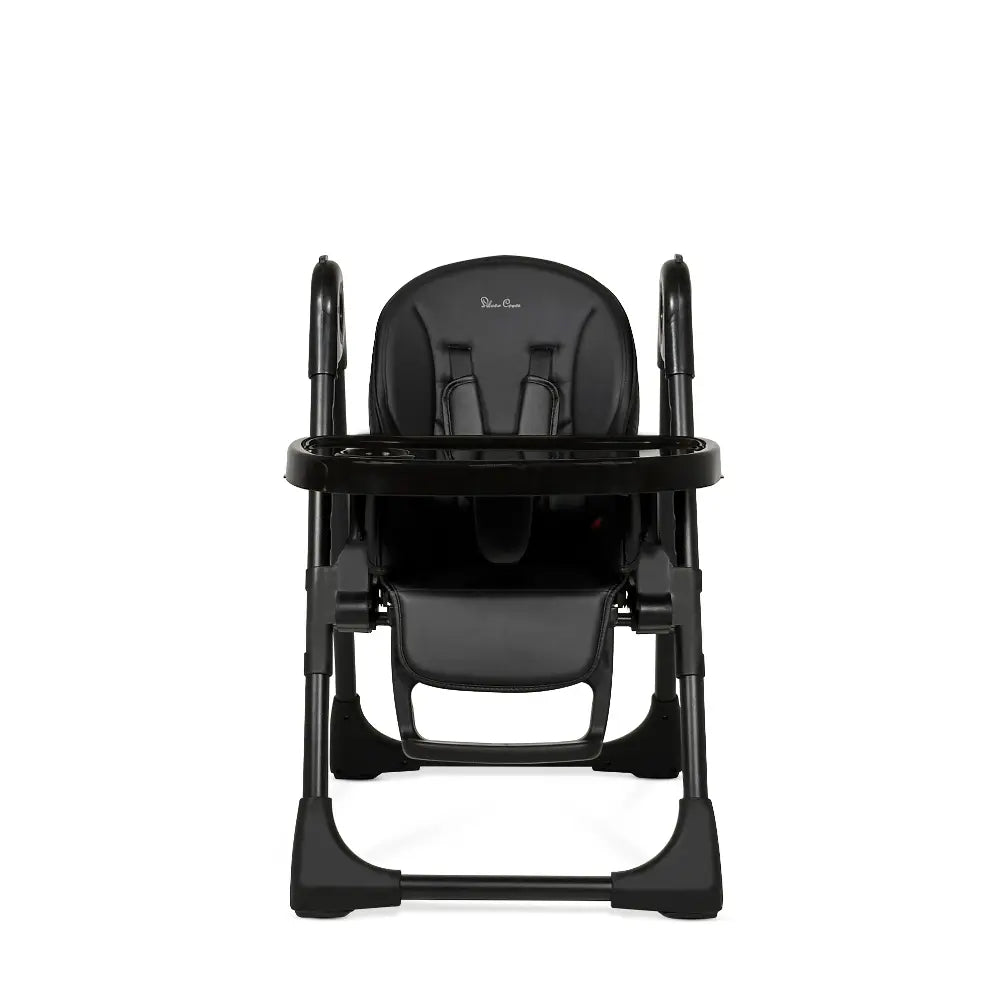 Silver Cross Gourmet High Chair 5 Position Recline Black