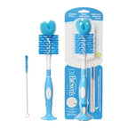 Dr Browns Deluxe Bottle Brush with Internal Cleaning Brush Pack of 1 Blue