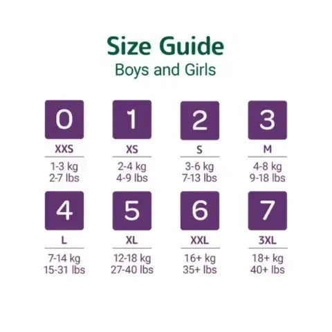 Bambo Nature Diapers Size 6 Xxl 16kg Plus 40 Count