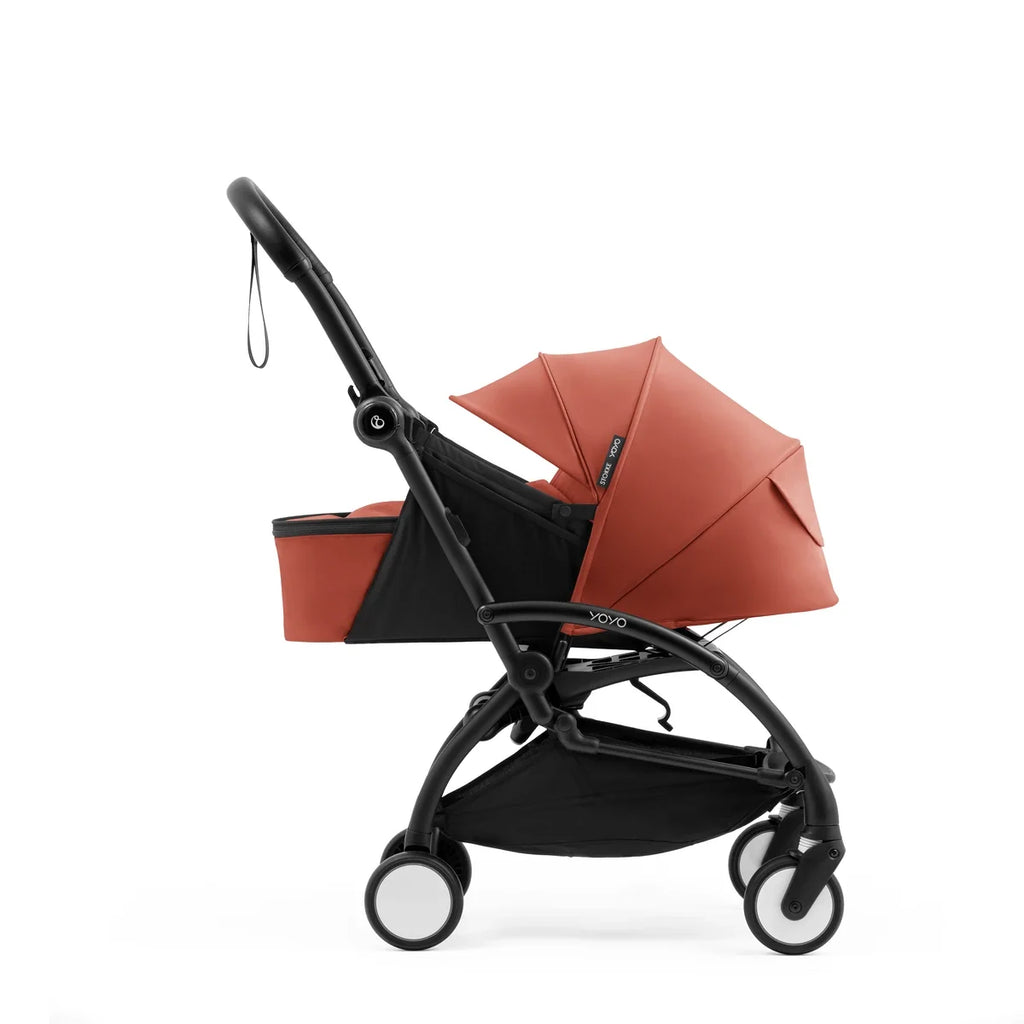 Stokke YOYO 5 Complete Stroller with Newborn Pack - Berry