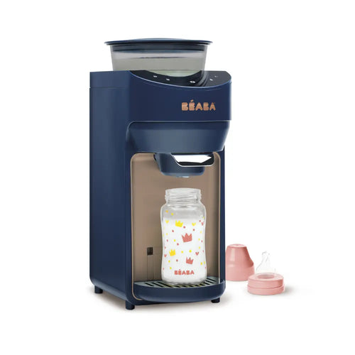 Beaba Milkeo Plus Automatic Baby Bottle Maker &amp; Formula Dispenser Night Blue