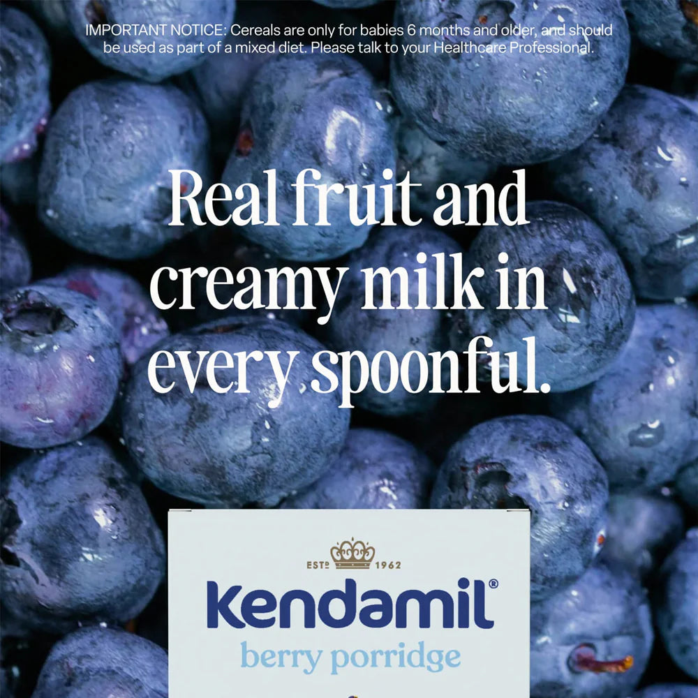 Kendamil Baby Cereal Berry Porridge 7 Plus Months 150g