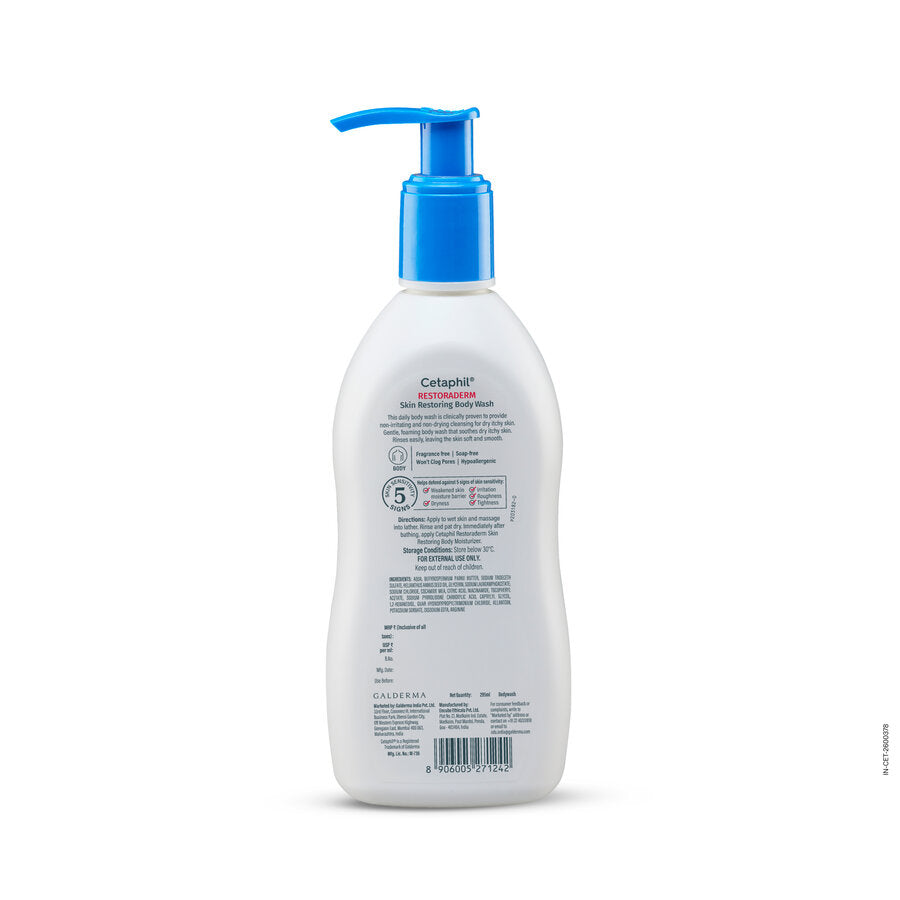 Cetaphil Restoraderm Body Wash 295ml