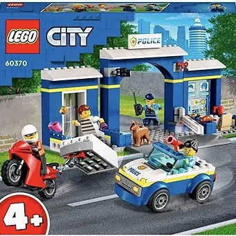 Lego City Police Station Chase 60370 Building Toy Set 172 Pcs
