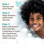 Aveeno Kids Curly & Coily Hair Shampoo 12 FL OZ | 354 ML