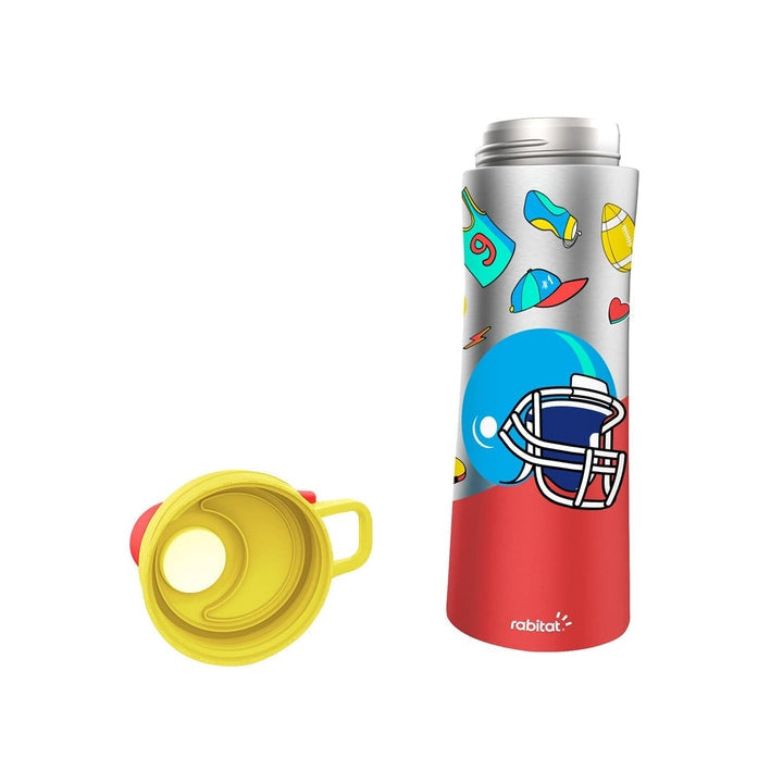 Rabitat Mad Eye Nutrilock Insulated Steel Bottle Red 550ml