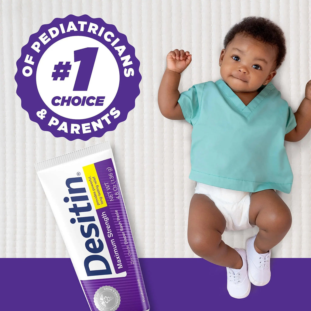 Desitin Baby Diaper Rash Original Paste Maximum Strength 5 Oz 136g Tube