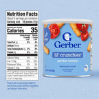 Gerber Lil’ Crunchies® Garden Tomato snacks for baby Crawler 8+ months