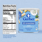 Gerber Lil’ Crunchies® Ranch snacks for baby Crawler 8+ months