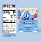 Gerber Lil’ Crunchies® Veggie Dip snacks for baby Crawler 8+ months